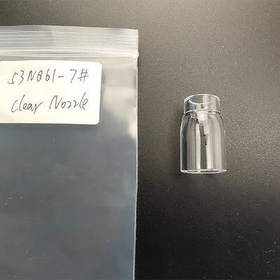 Upperweld 53NQ61-7 Tig Welding Torch Accessory Clear Glass Nozzle for Welding Tig
