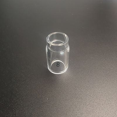 UPPERWELD 53NQ61S-8 Clear Glass Nozzle Tig Torch Accessory for Improved Gas Coverage