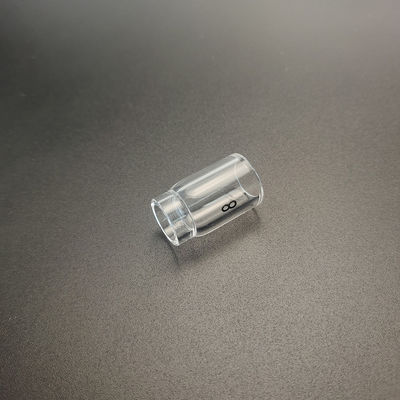 UPPERWELD 53NQ61S-8 Clear Glass Nozzle Tig Torch Accessory for Improved Gas Coverage
