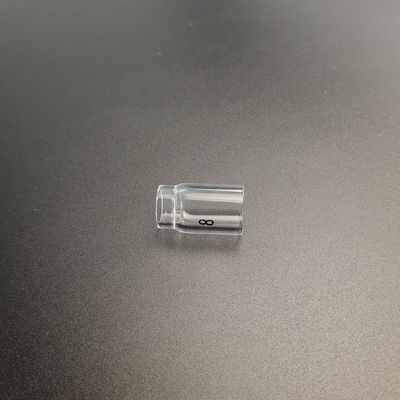UPPERWELD 53NQ61S-8 Clear Glass Nozzle Tig Torch Accessory for Improved Gas Coverage