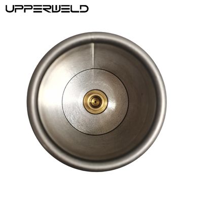 UPPERWEED 60Turbo Nozzle Size Flame Torch Head Stainless Steel and Brass for Gas Heating
