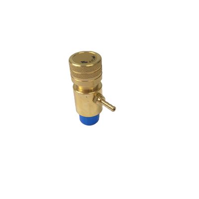 1&quot;-20Teeth Left-hand thread Upper Solid Brass Oxygen Regulator Tank Valve N.W. 223.6g