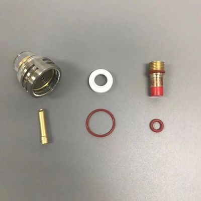 Lightweight Design UPPERWELD WP17/18/26 54NQCN 16 Clear Glass Cup Nozzle Kit 2.4 for TIG Welding