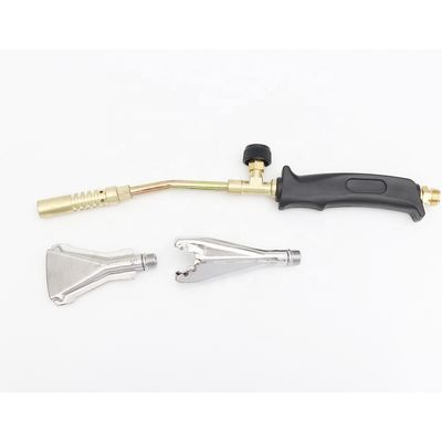 Trigger Start Upper Butane Heating Torch with Heavy-Duty Flame Output and Fuel Consumption