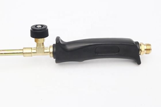 Trigger Start Upper Butane Heating Torch with Heavy-Duty Flame Output and Fuel Consumption