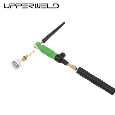 Upper WT125FV Tig Welding Torch with Gas Valve Flexible Head and ODM Body Design