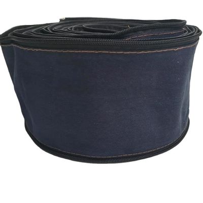 Air Cooled Tig Welding Torch Cable Cover Fire Resistant Denim Jacket Protective Sleeve