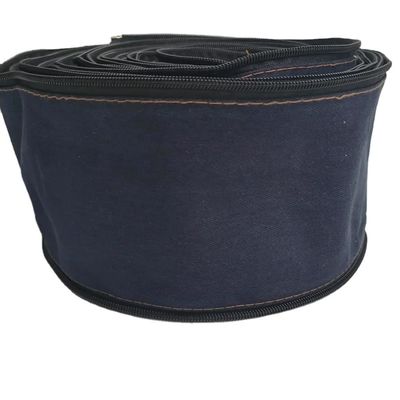 Air Cooled Tig Welding Torch Cable Cover Fire Resistant Denim Jacket Protective Sleeve