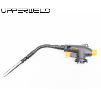 Black Customized Support Gas Torch Butane Lighter Torch Flame Gun with Piezo Ignition