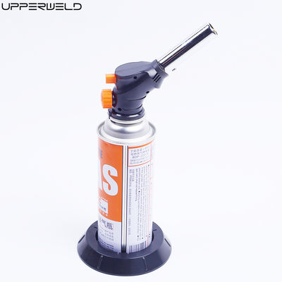 Camping Butane Gas Torch Portable Flame Gun Kitchen Blow Torch with Adjustable Flame