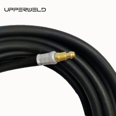 Power Cable Rubber Hose Air Cooled TIG Welding Consumables for WP17 Torch in Black