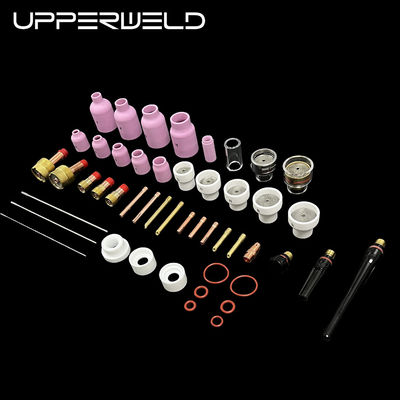 OEM Welding Torch 66PCS TIG Accessories Jumbo Ceramic Nozzle Gas Lens TIG Spare Parts