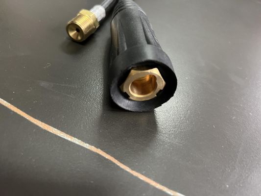 Customized Support for Power Connector 10-25 Plug to M16*1.5 Female Swivel Nut Adapter