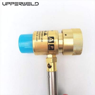 Fuel Consumption 690g/h UP3110 Brass Gas Torch for Butane Torch Mapp Hand Portable Torch
