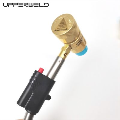 Fuel Consumption 690g/h UP3110 Brass Gas Torch for Butane Torch Mapp Hand Portable Torch