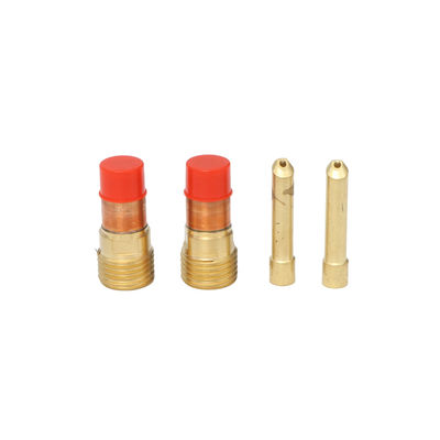 Gold Upperweld 4GL116 Gas Lens and 4C116GS Wedge Collet Kit for WP17 18 26 Welding Torch