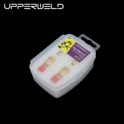 Gold Upperweld 4GL116 Gas Lens and 4C116GS Wedge Collet Kit for WP17 18 26 Welding Torch