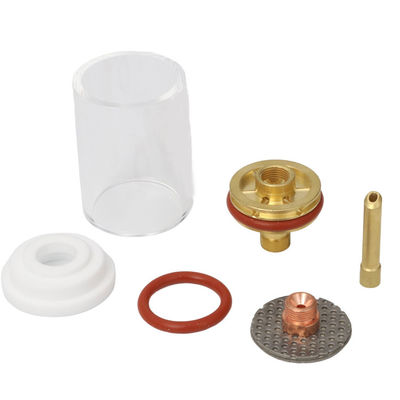 WP17 18 26 Tig Welding Torch Accessories Straight-sided Glass Nozzle Kit for Tig