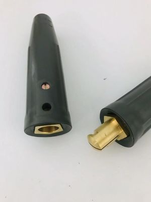 Black US70 Cable Connector Welding Cable Holder Kit Male Female Adapter for Welding Consumables Metal