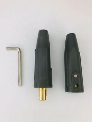 Black US70 Cable Connector Welding Cable Holder Kit Male Female Adapter for Welding Consumables Metal