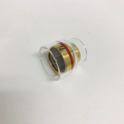 WP17/18/26 TIG Welding Torch Spare Parts Clear Quartz Nozzle 16 for Efficiency