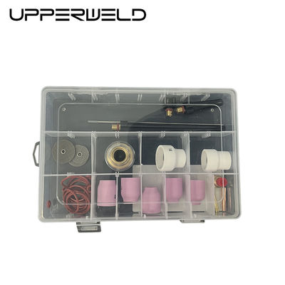 27PCS TIG Welding Torch Accessories for WP-9/20 2.4mm Diameter Ceramic Nozzle Included
