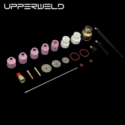 27PCS TIG Welding Torch Accessories for WP-9/20 2.4mm Diameter Ceramic Nozzle Included
