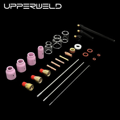 35PCS TIG Welding Torch Accessories for TIG 13N and 53N Ceramic Nozzle TIG Spare Parts