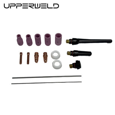 Pink 16PCS TIG Welding Torch Accessories for Long-Lasting 13N Series Ceramic Nozzles