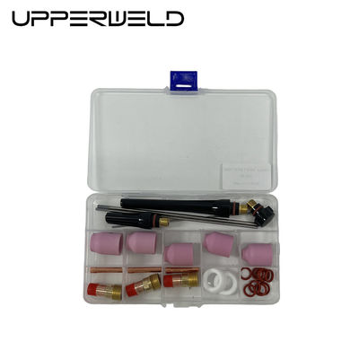 Achieve Perfect TIG Welds with UPPERWELD 29PCS TIG Welding Torch Accessories and Gas Lens
