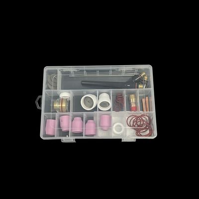 TIG Welding Torch Accessories Alumina and Clear Nozzle for 30PCS TIG Spare Parts