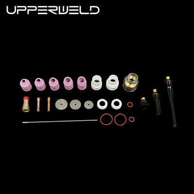 TIG Welding Torch Accessories Alumina and Clear Nozzle for 30PCS TIG Spare Parts