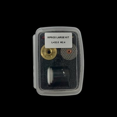 WP-9/20 TIG Welding Accessories Quartz Nozzle Kit Torch Spare Parts Large Glass Cups Kit