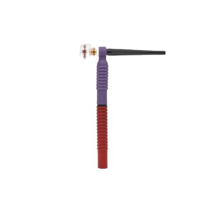 Purple Copper Cubber and Plastic UPPER WT125FL Flexible TIG Welding Torch Head Air Cooled