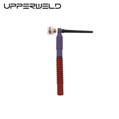 Purple Copper Cubber and Plastic UPPER WT125FL Flexible TIG Welding Torch Head Air Cooled