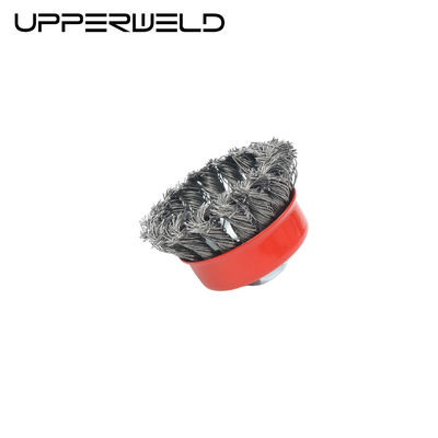 Customized Support 3 inch Twisted Wire Wheel Brush for Welding Consumables M14*75*2mm