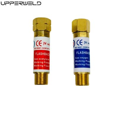 Upper Oxygen Acetylene Flashback Arrestor with 1.5 bar and 10 bar Working Pressure