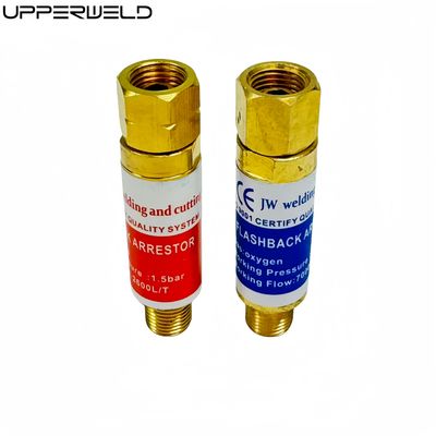 Advanced Oxygen and Acetylene Flashback Arrestor for High Flow Welding Accessories