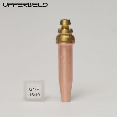 Gas Cutting Nozzle Size Propane Acetylene Cutting Tip Oxygen for UPPERWELD G1-P 16/10