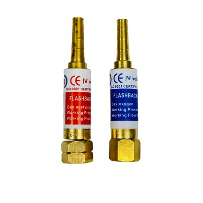2600L/T 7000L/H Brass Copper Upper Welding Flashback Arrestor for Oxygen and Acetylene