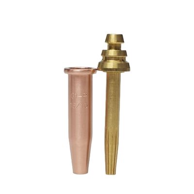 Welding Type Welding Torch Acessories 0.08KG Brass Acetylene Nozzle for Welding
