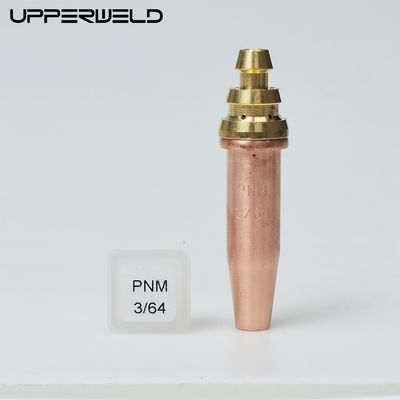 138g UPPER PNM Nozzle 3/16 Long Oxygen Acetylene Cutting Tip with Customized Support