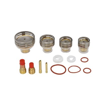 Customized Support Glass Ceramic Cup Clear Nozzle Kit for TIG Welding WP 9/20/17/18/26