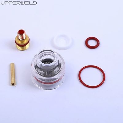 Durable TIG Cup Consumables WP17 18 26 TIG Large Champagne Clear Nozzle Kit with Collet Body