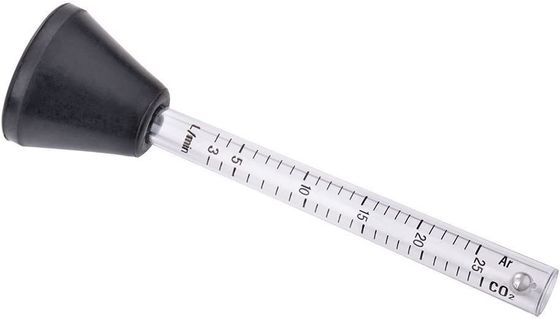 Accurate and Durable Argon CO2 Gas Flow Scale Tester for TIG MIG Welding Range 0-25L/min