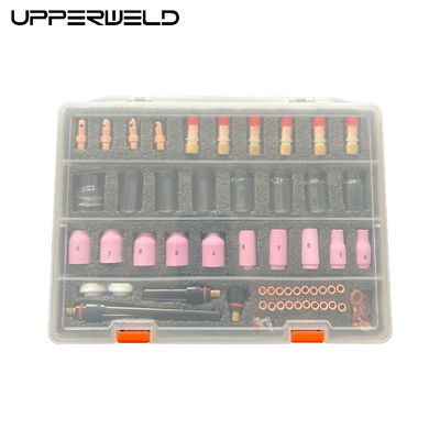 Advanced TIG Welding Torch Set with Ceramic Cup and Clear Nozzle 17 18 26 74 Kits