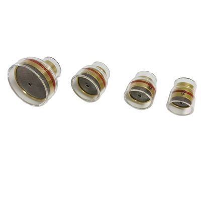 TIG Accessories Champagne Clear Nozzle With Screen Pack For Precise Welding Results