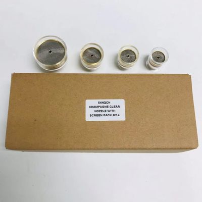 TIG Accessories Champagne Clear Nozzle With Screen Pack For Precise Welding Results