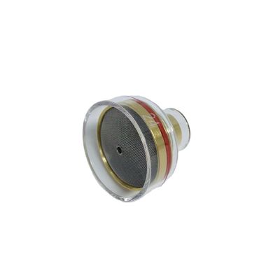 TIG Accessories Champagne Clear Nozzle With Screen Pack For Precise Welding Results
