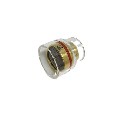 TIG Accessories Champagne Clear Nozzle With Screen Pack For Precise Welding Results